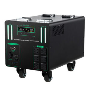 QXMWH7.5 6000W portable energy storage power supply