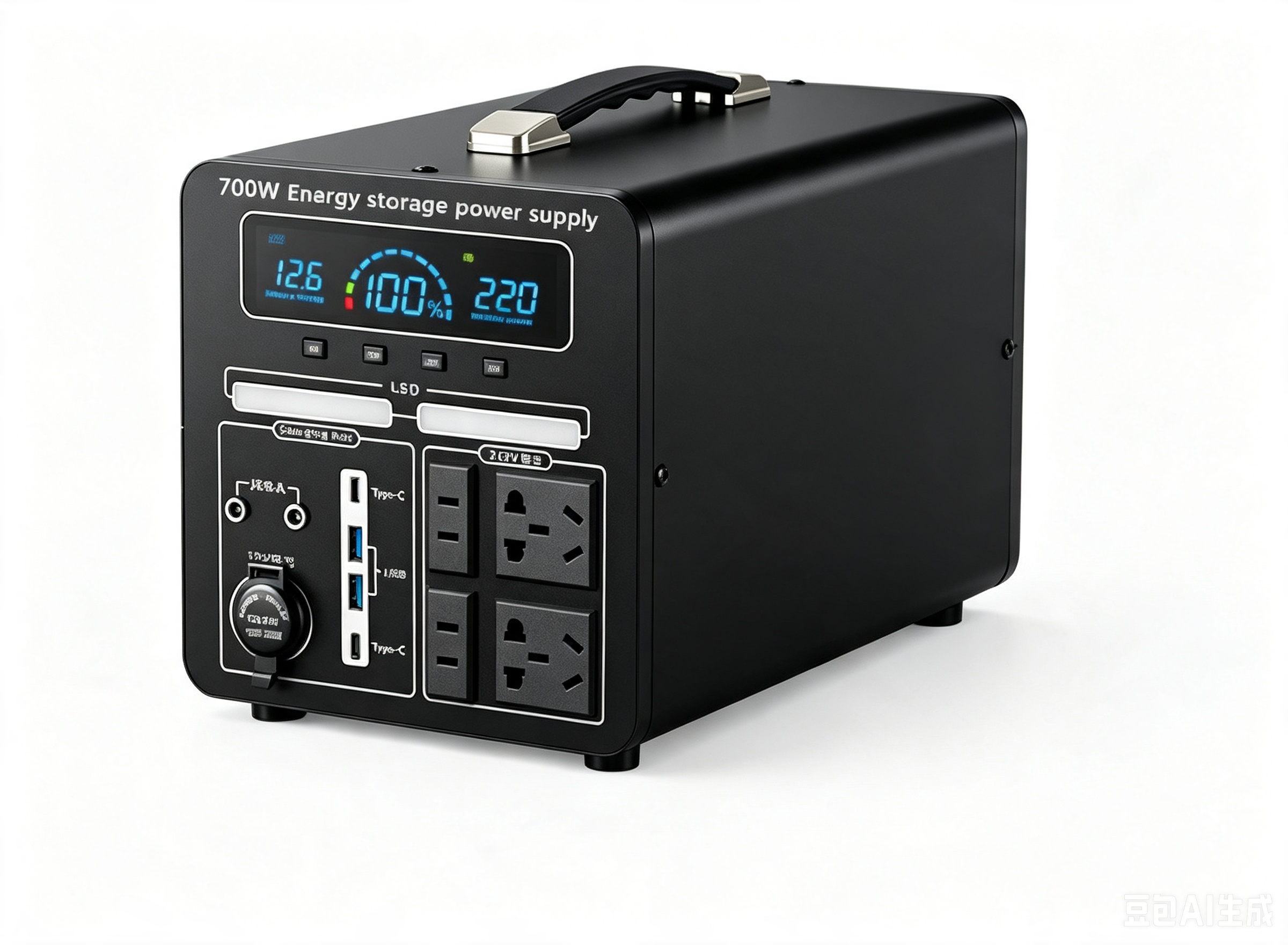 QXMWH0.5 700W Black